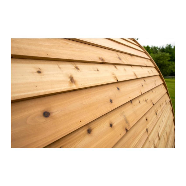 Mini Pod Sauna - Knotty Red Cedar Package Deal - L 214 cm x W  214 cm