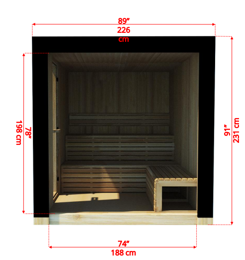 Pure Cube Neptune Sauna