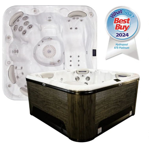 Hydropool Signature 679 Hot Tub - PLATINUM