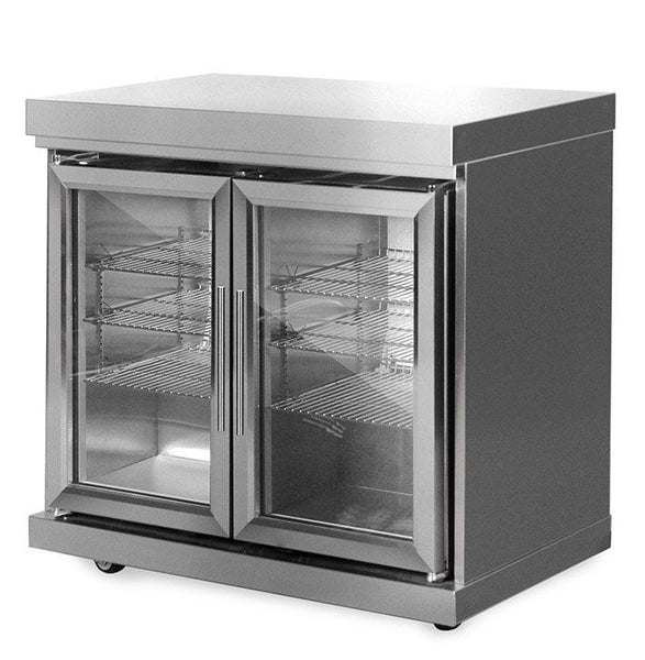 Module fridge with double doors