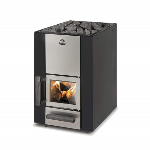 Kota Kuru 14 Wood-Burning Sauna Stove - Bundle for Barrel