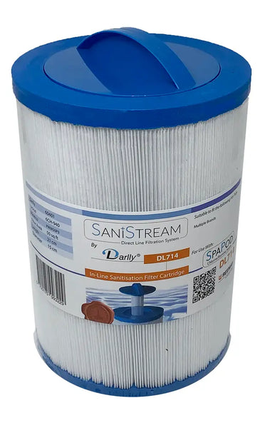 Darlly DL714 Sanistream Direct Line Spa Filter