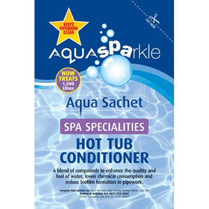 Aquasparkle Hot Tub Conditioner Aqua Sachet (120ml)