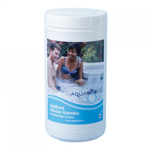 Aquasparkle Spa Stabilised Chlorine Granules (1kg)